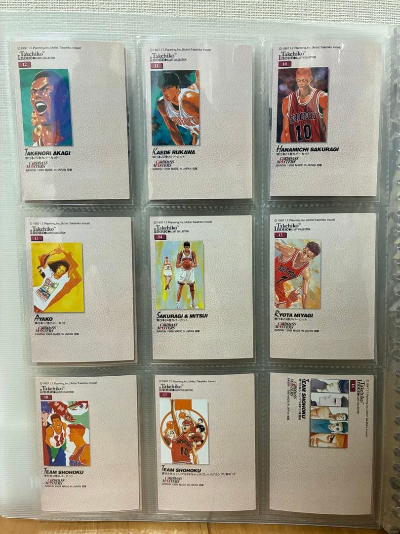 スラムダンク　カードダスマスターズ　ノーマル135種フルコンプ