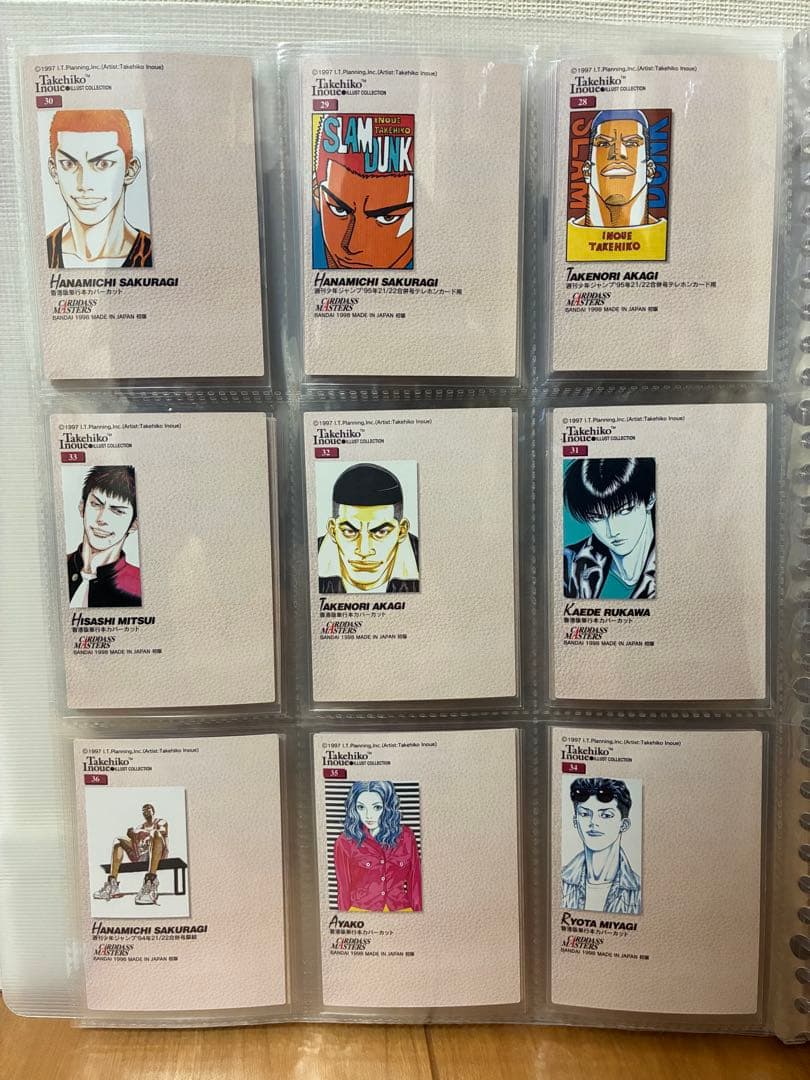 スラムダンク　カードダスマスターズ　ノーマル135種フルコンプ