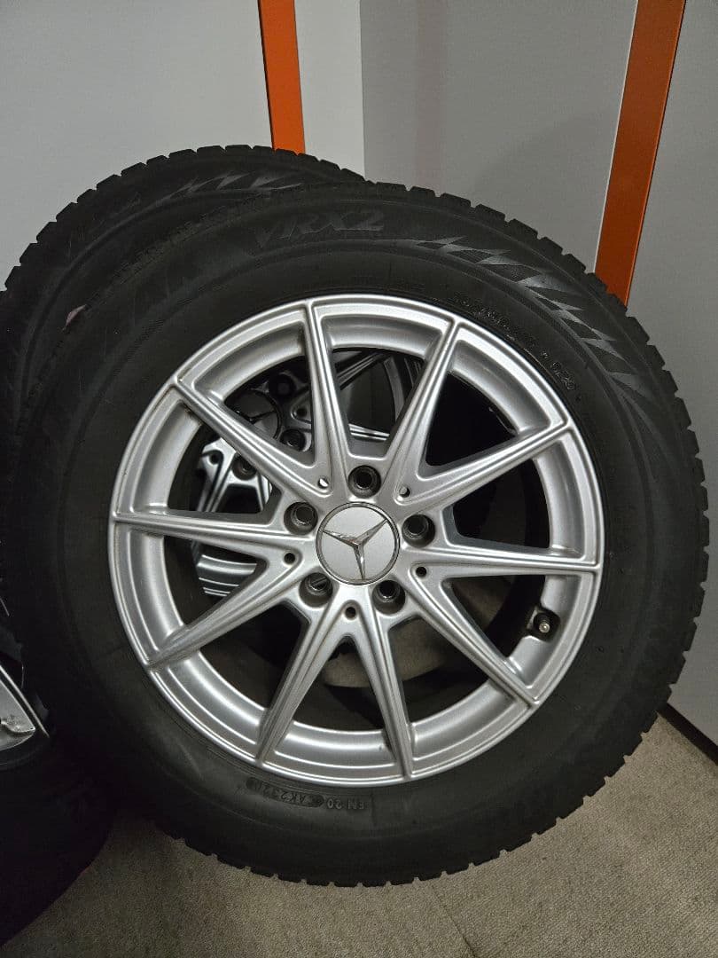 ベンツ純正アルミ &ブリヂストンスタッドレス205/60R16 4本セット