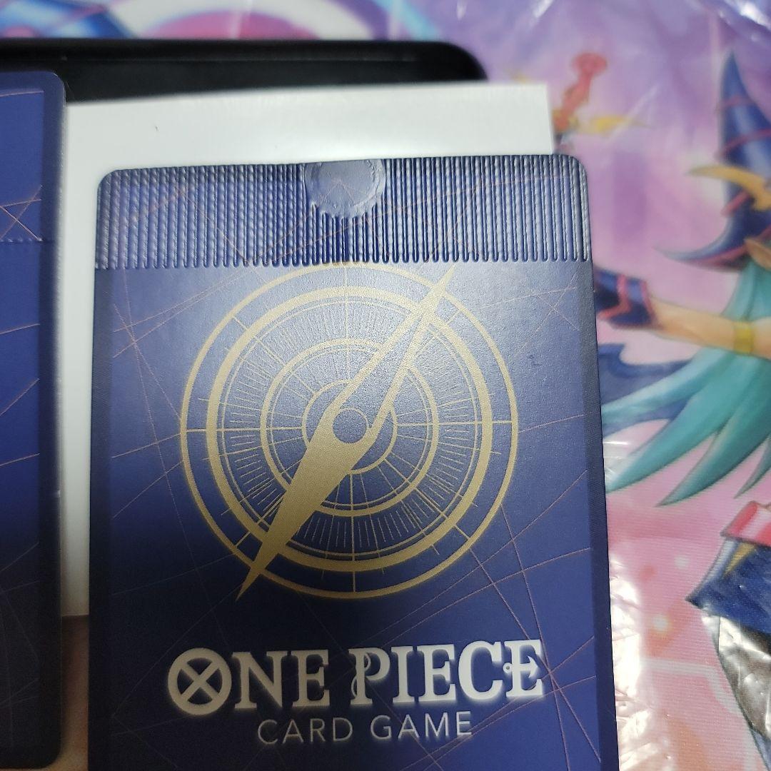 ワンピースカード　プレス跡　エラーカード　出品物はメルカリではおそらくこれだけ