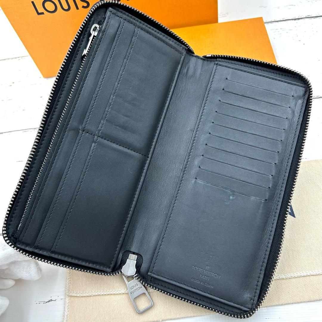 【♡】ルイヴィトン ダミエ アンフィニ ジッピーウォレット ヴェルティカル