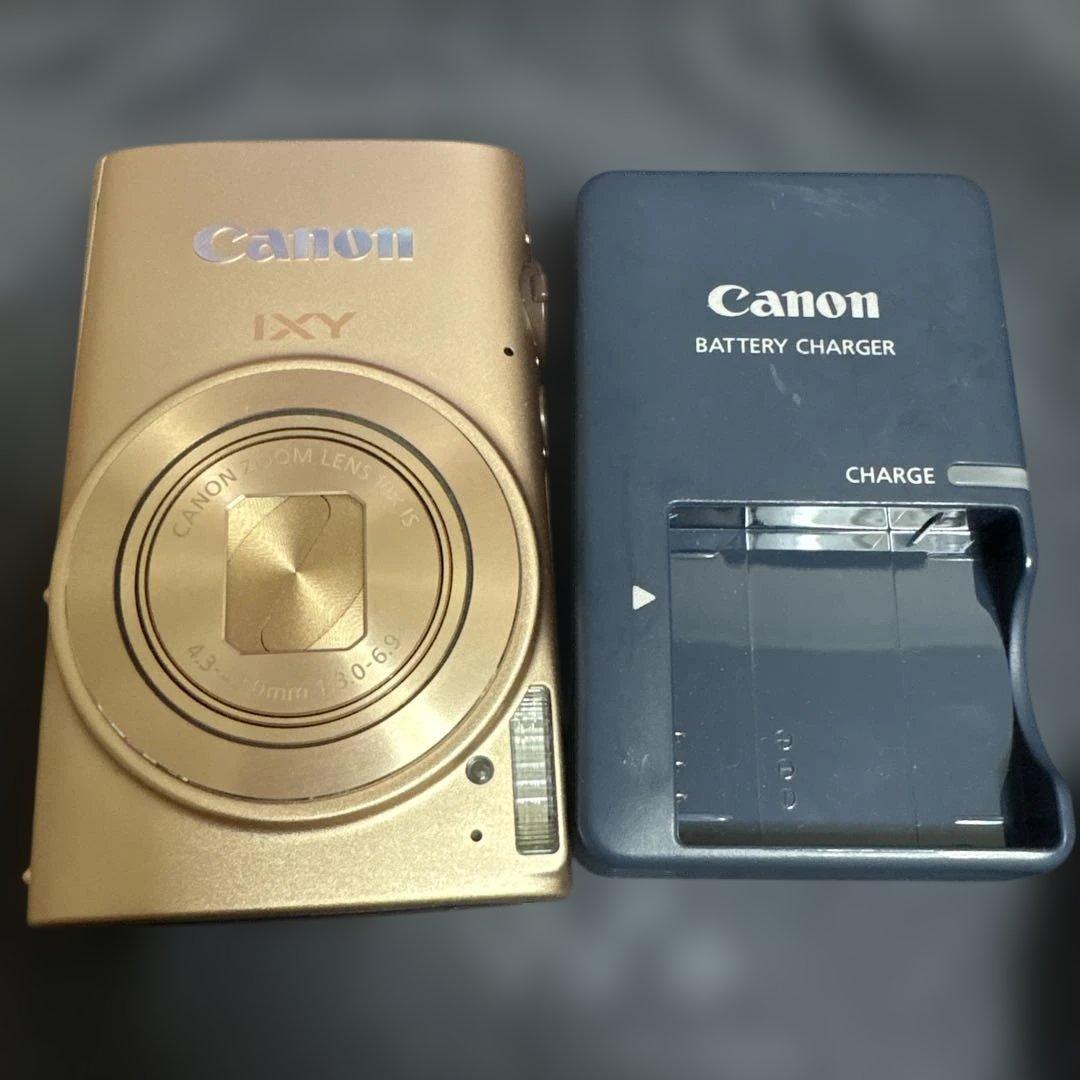Canon IXY 620F コンパクトデジタルカメラ ゴールド 中古極美品
