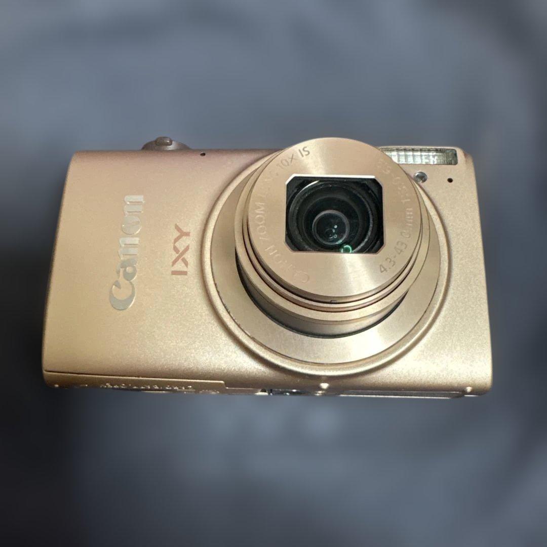 Canon IXY 620F コンパクトデジタルカメラ ゴールド 中古極美品