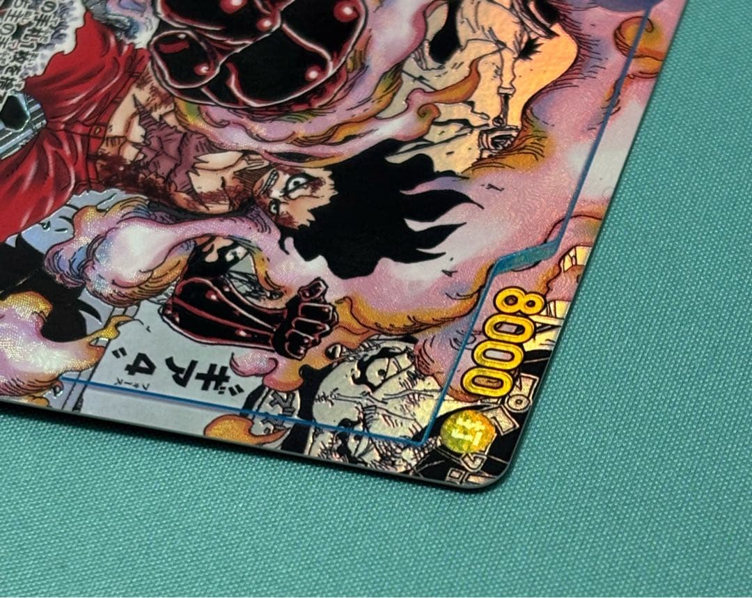 ワンピースカード　ルフィ　コミパラ　OP11