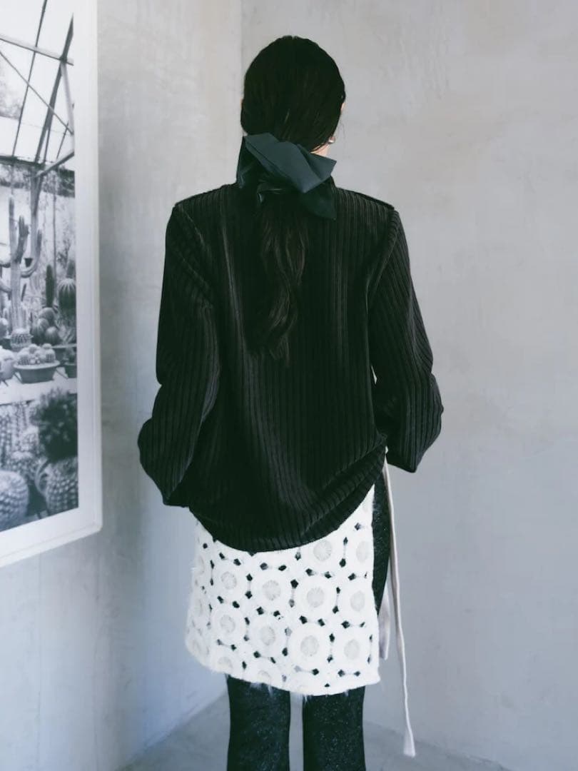 【限定値下げ】sahara（MARTE）Fur Docking Zip Top