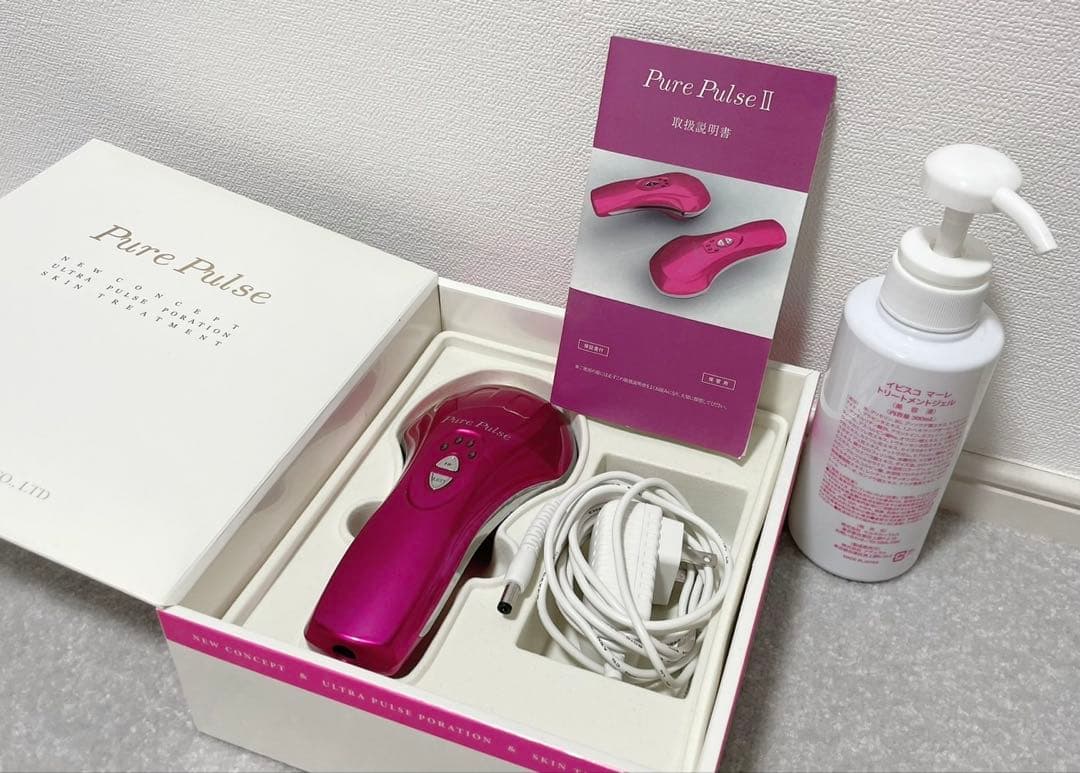 Pure Pulse ２　美顔器 専用美容液付き！