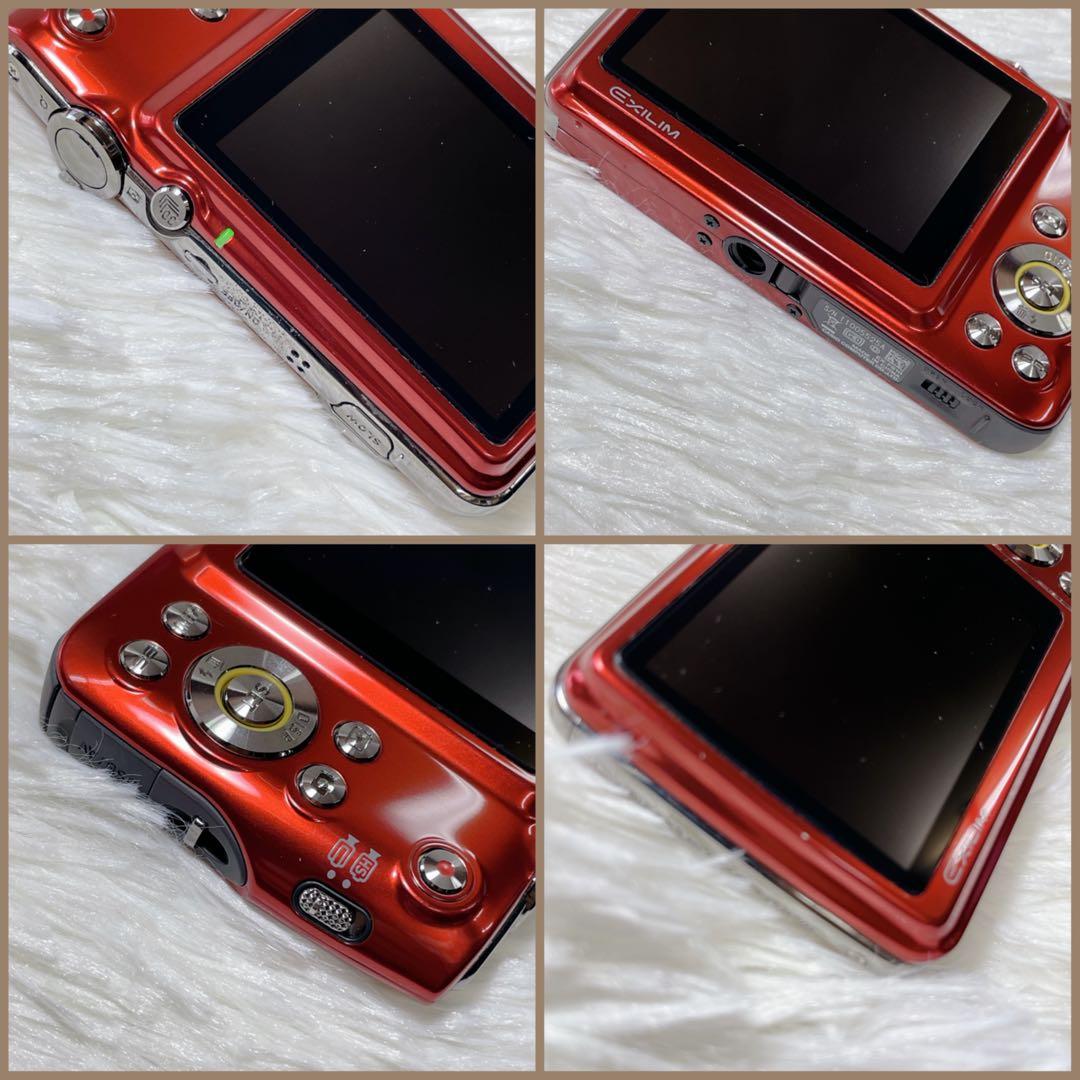 ✨極美品・付属品付✨ CASIO EXLIM【EX-FS10】レッド カシオ