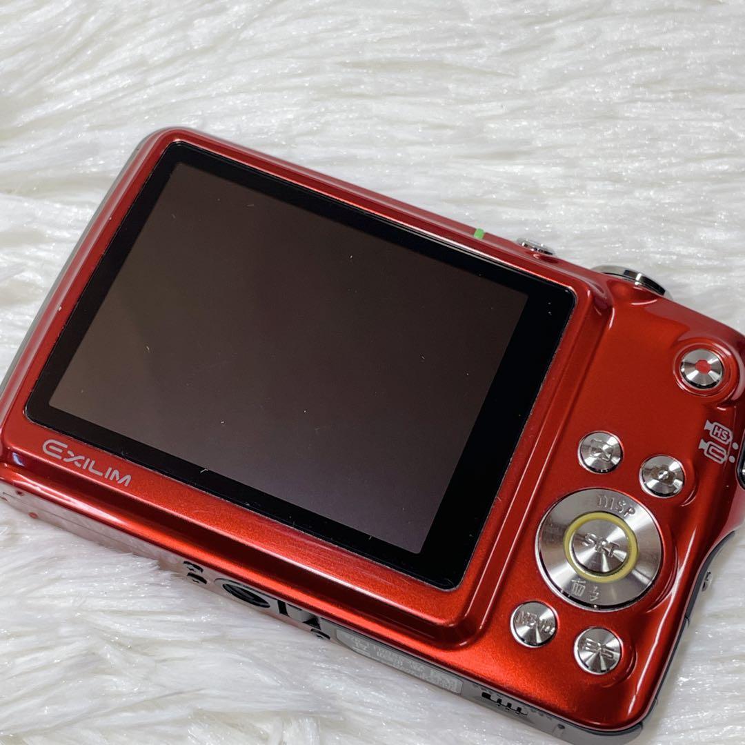 ✨極美品・付属品付✨ CASIO EXLIM【EX-FS10】レッド カシオ