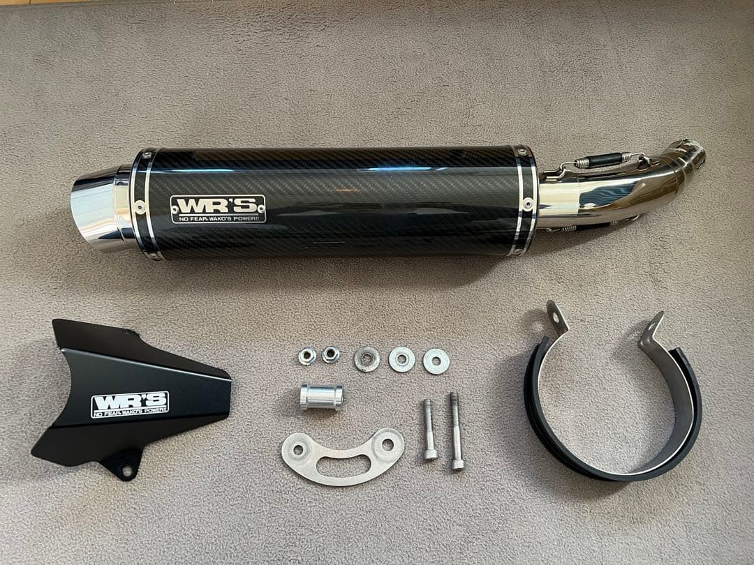 MT-25 MT-03 WR's ダブルアールズ　ラウンドタイプ　サイレンサー