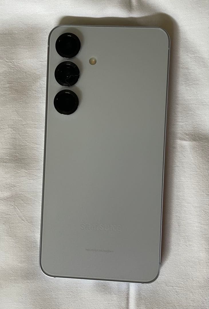 Galaxy S25 ホワイト ドラえもんケース付き