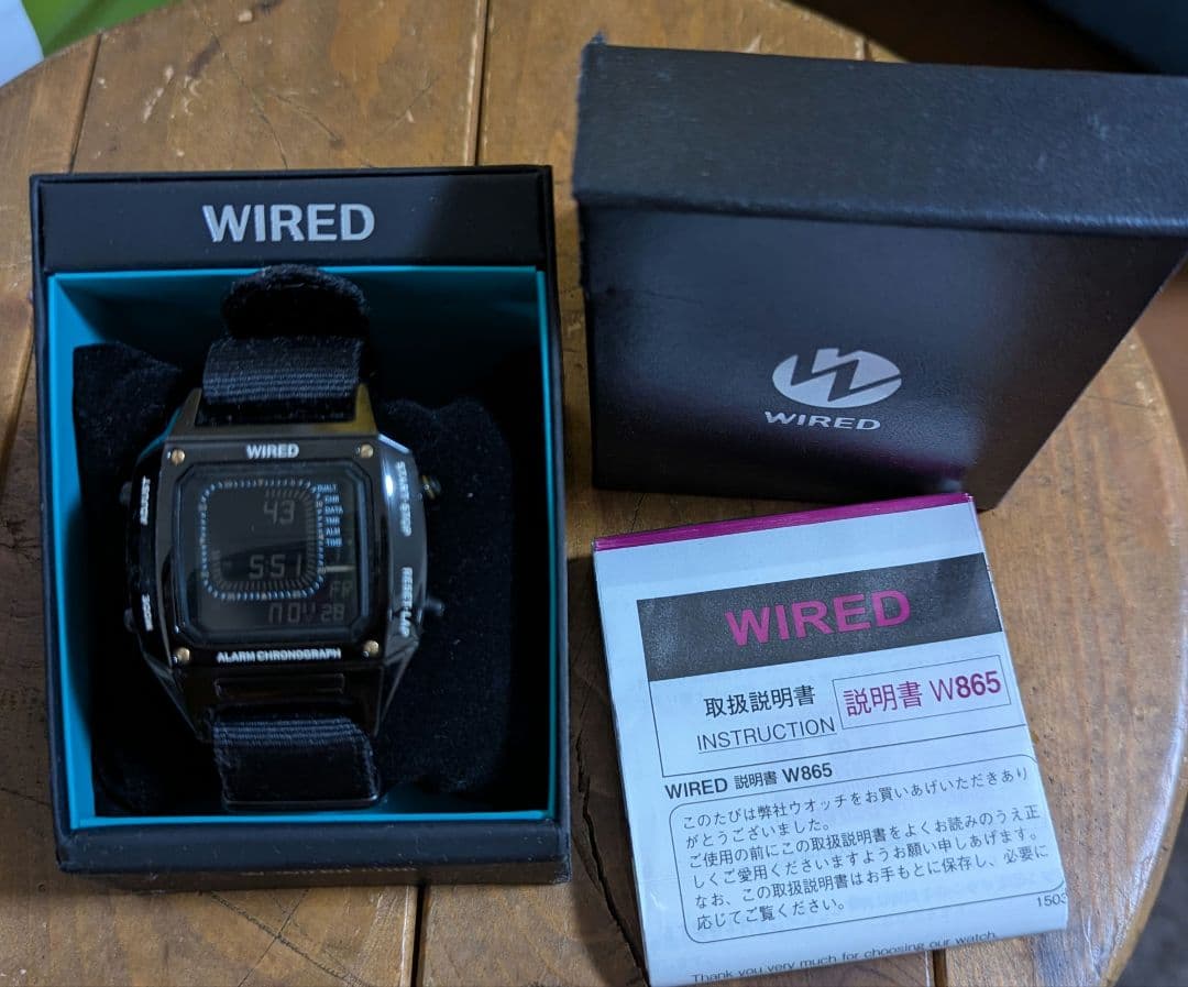 WIRED×BEAMS ワイヤード ビームスコラボ クオーツ W865-KKB0