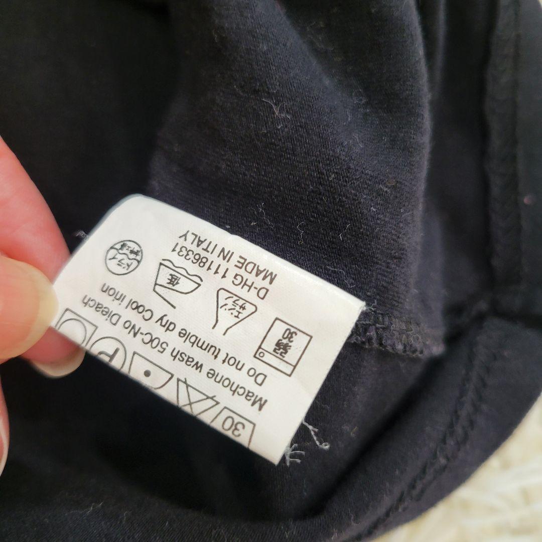 PRADA　プラダ　ブラック　ロゴ　お洒落　Tシャツ　半袖　トレーナー