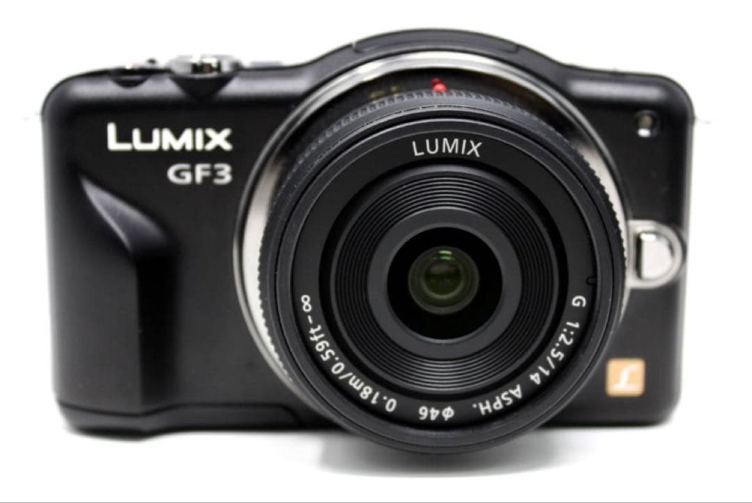 稼働確認済 パナソニック LUMIX GF3 ミラーレス デジタル一眼カメラ