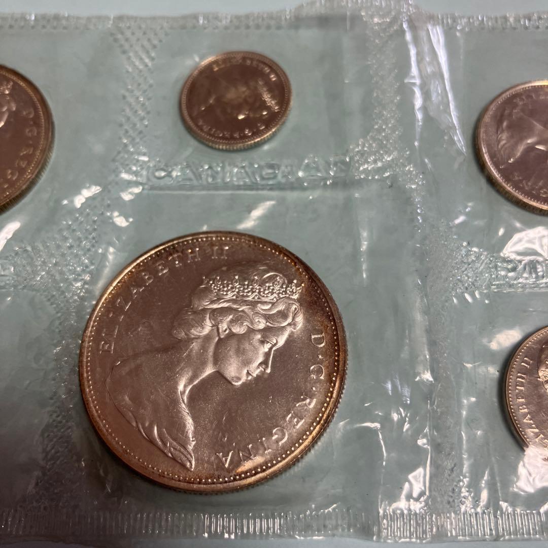 1953年発行 エリザベス女王 旧貨幣セット