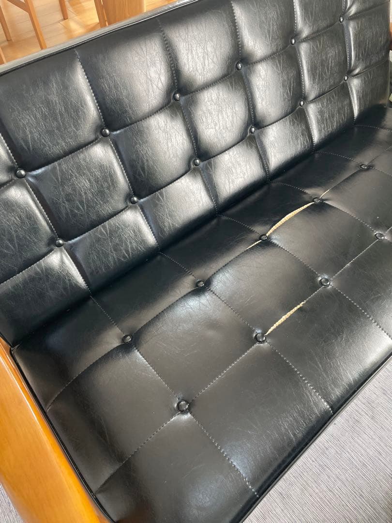 カリモク60 kチェア　2シーター