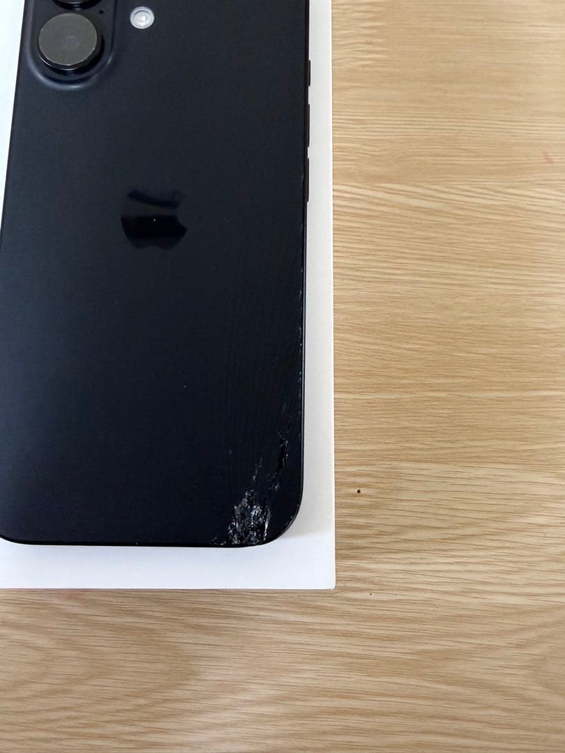 【ジャンク品】 Apple iPhone 16 128GB （箱）