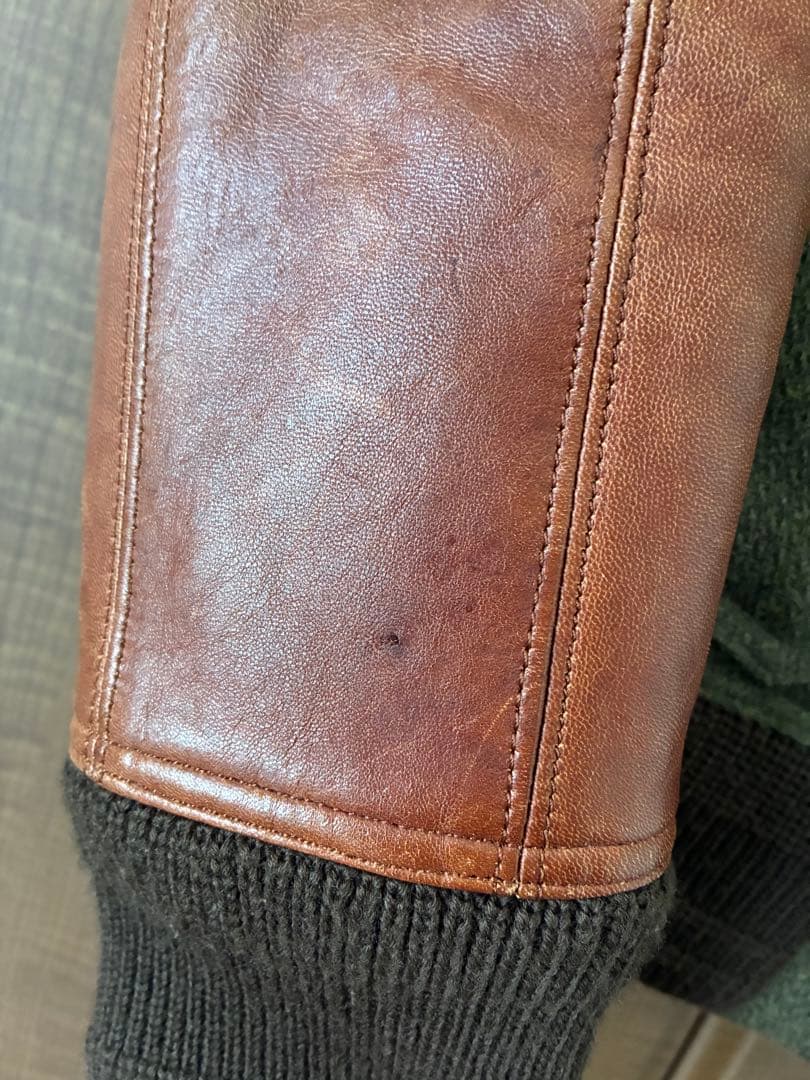 RUDE GALLERY ウールレザージャケット