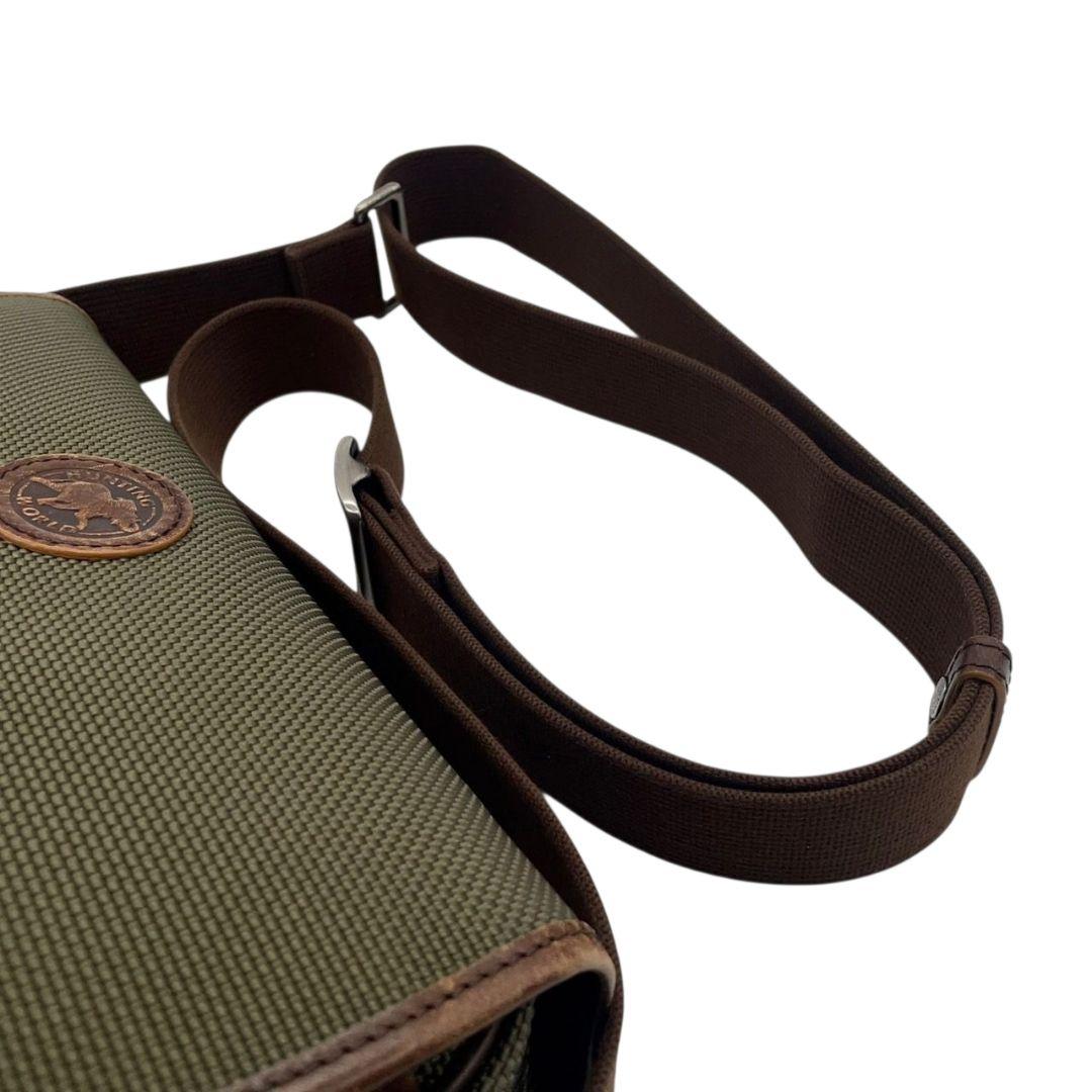 ハンティングワールド　ショルダーバッグ　緑　サファリ　斜め掛け可　s67