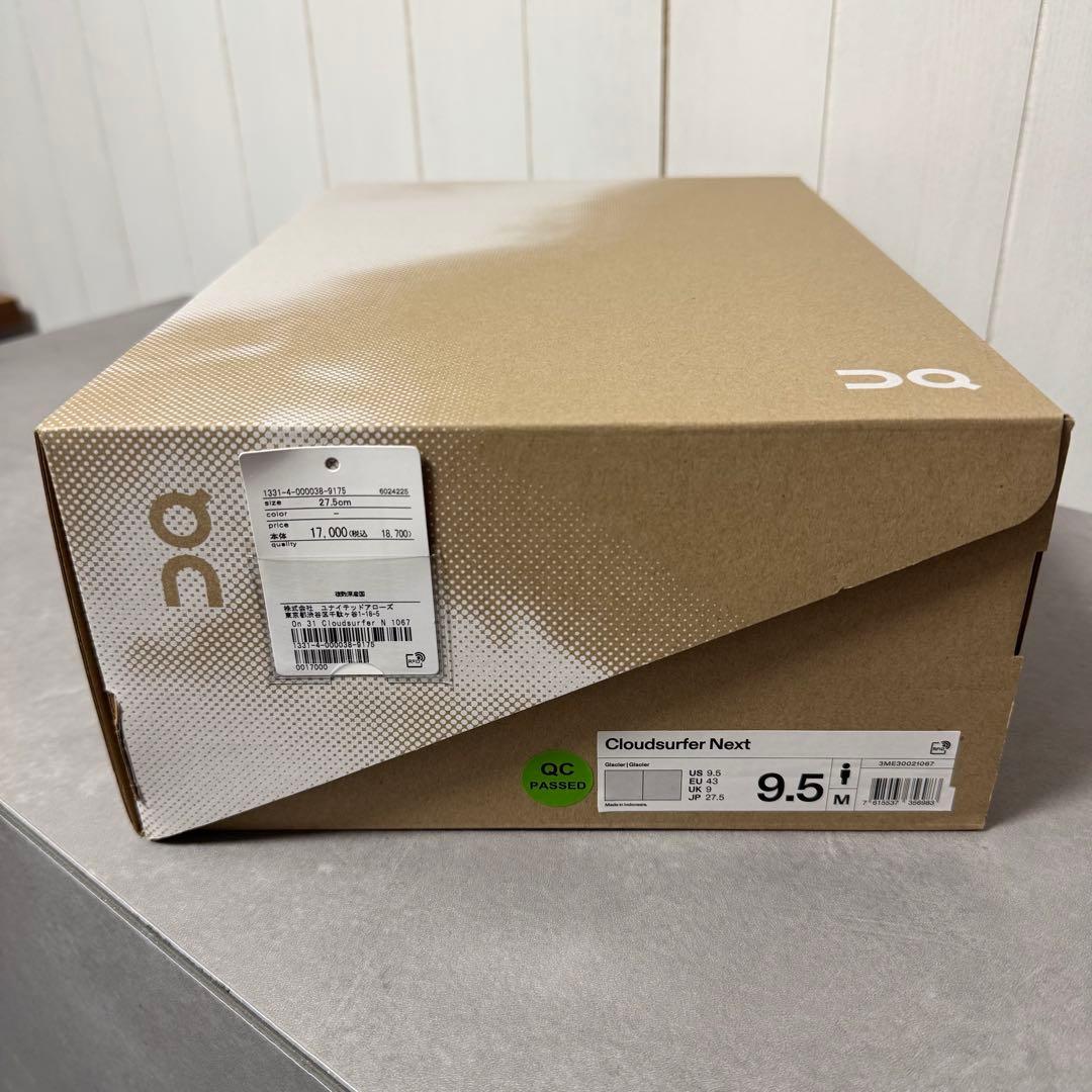 【極美品27.5】On Cloudsurfer Next オンクラウドサーファー