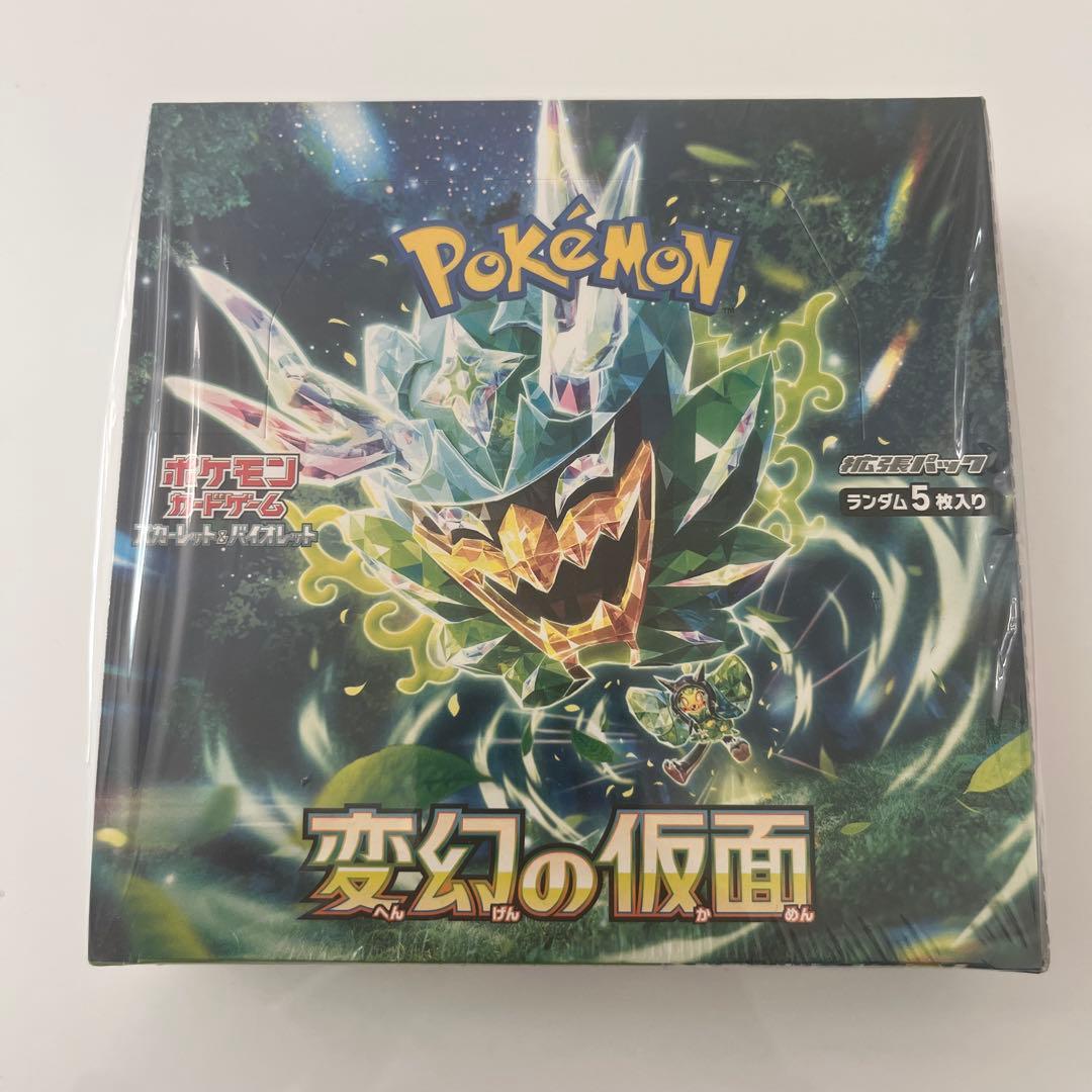 ポケモンカードゲーム 変幻の仮面 SV6 未開封BOXシュリンク付き