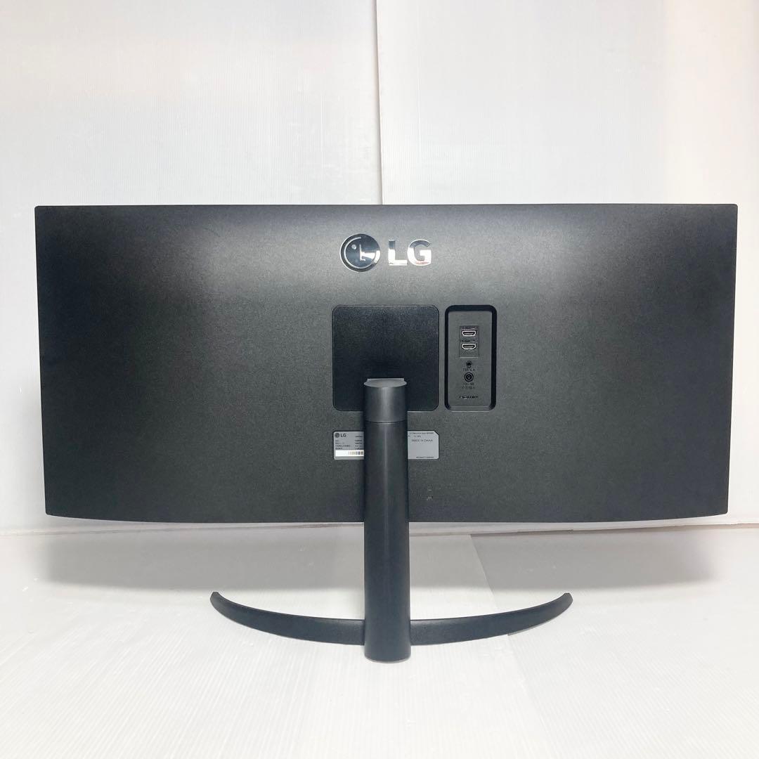 美品 LG 34型ウルトラワイド モニターディスプレイ 34WP500-B