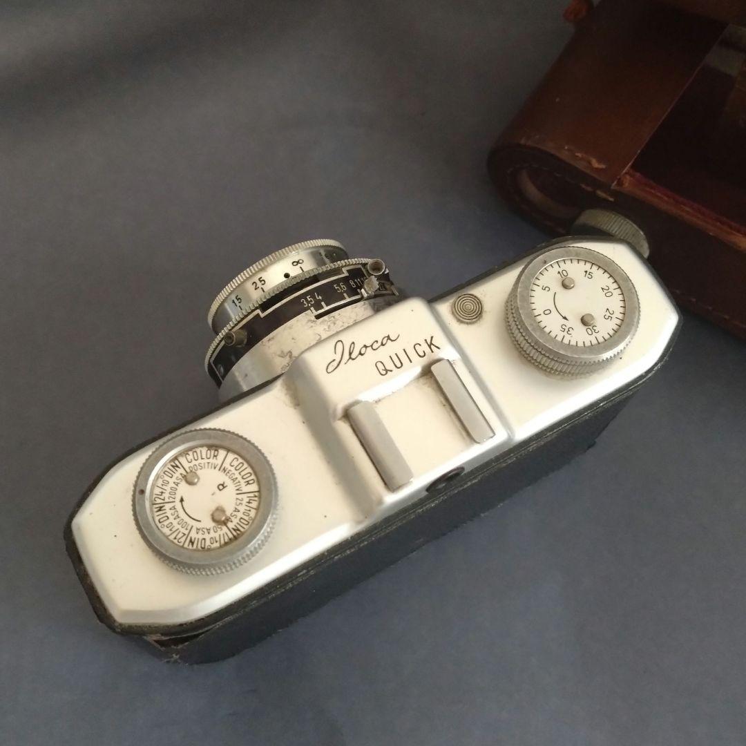 2/8迄特別値引✨ヴィンテージカメラ『ILOCA QUICK』☆'52ジャンク