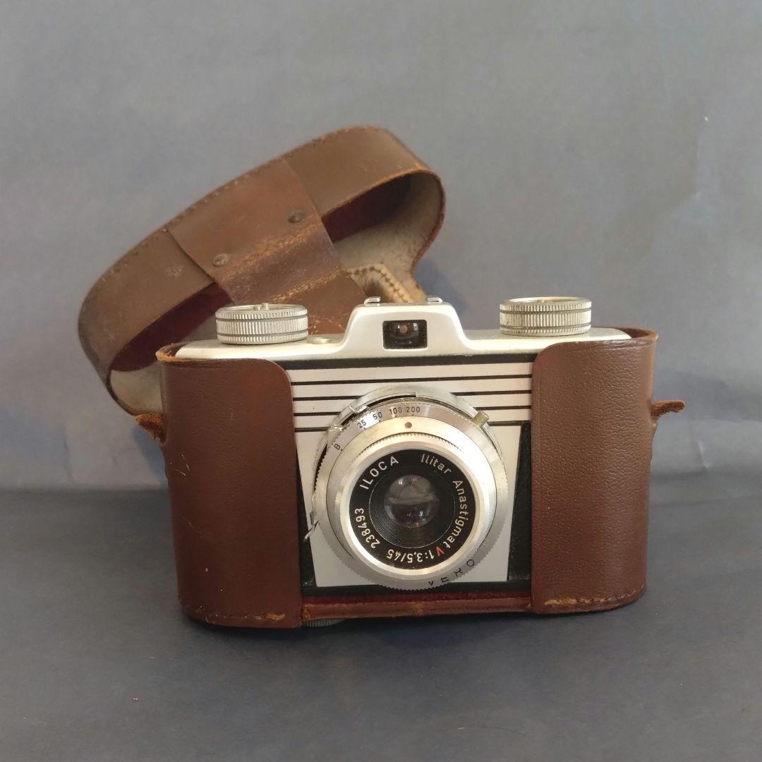 2/8迄特別値引✨ヴィンテージカメラ『ILOCA QUICK』☆'52ジャンク