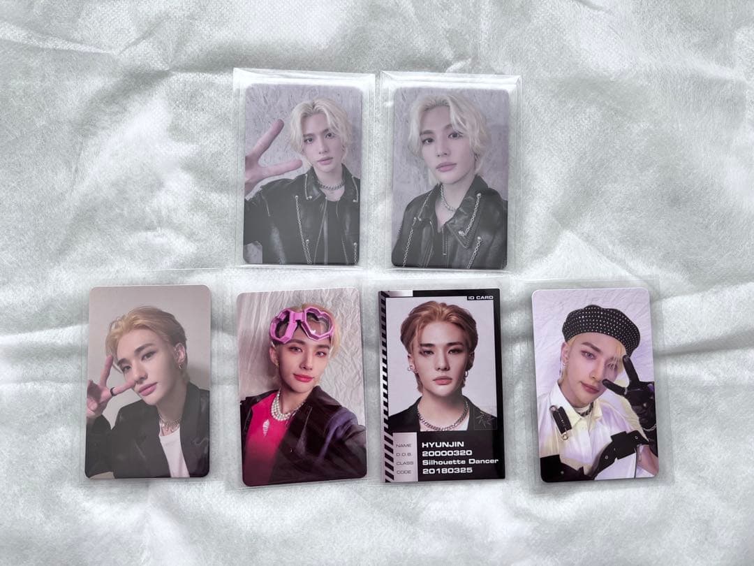 スキズ ODDINARY ヒョンジン トレカ セット ラキドロ