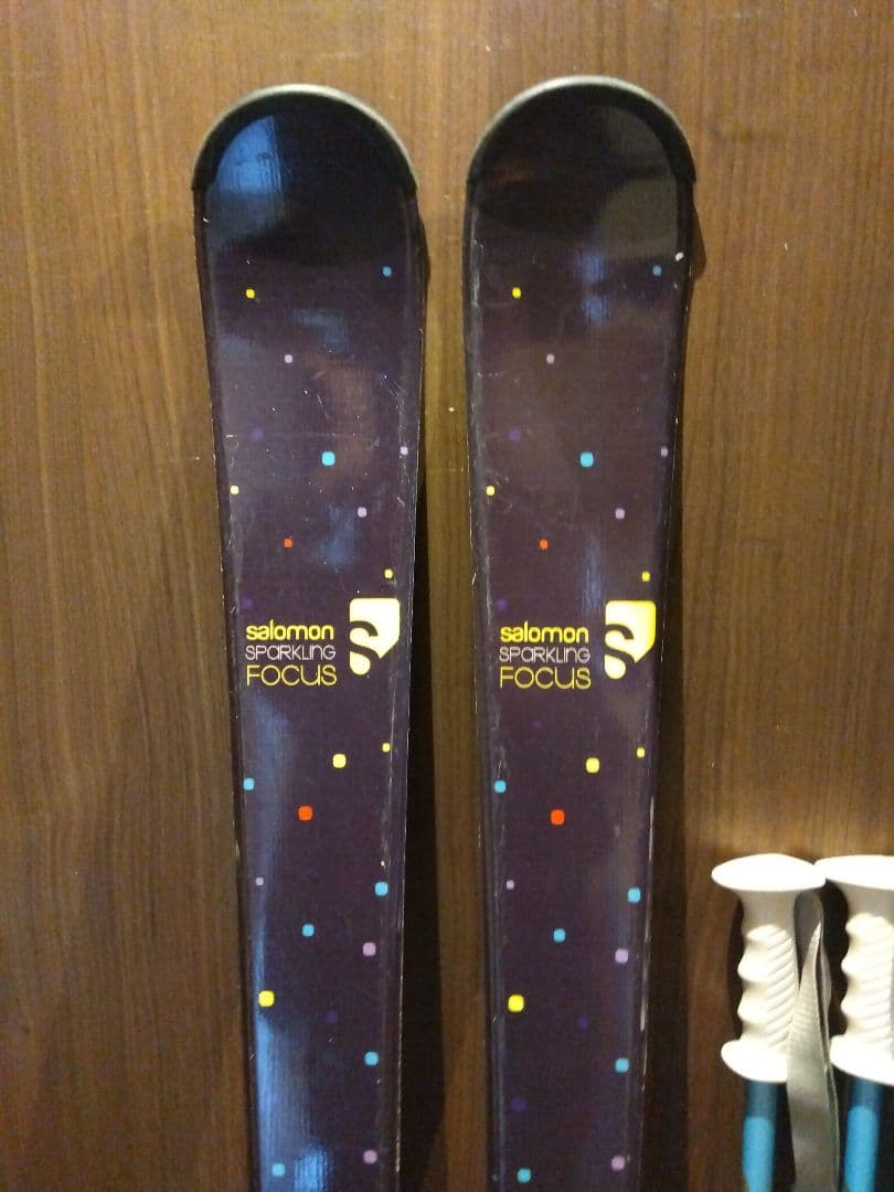 【ハイエンド】SALOMON 学生・レディース スキーセット メンテ・WAX済✔