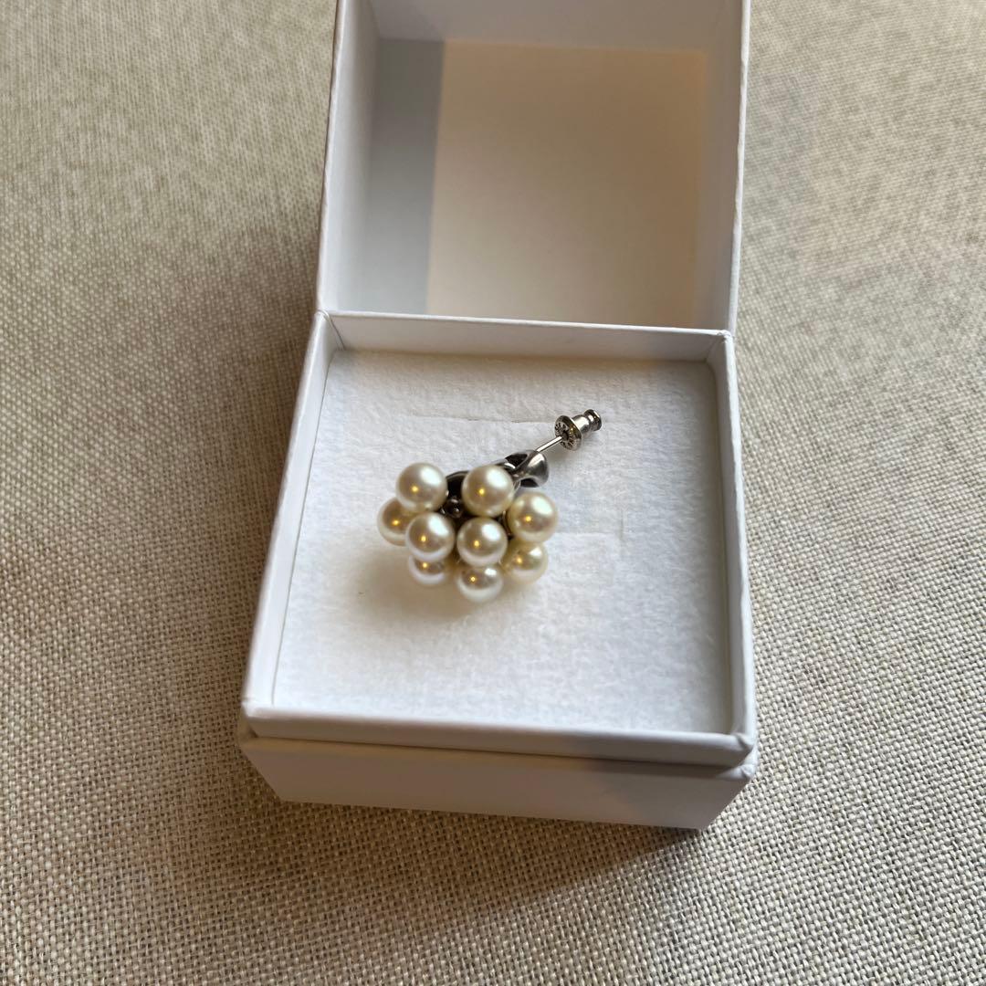 e.m. パール 片耳ピアス