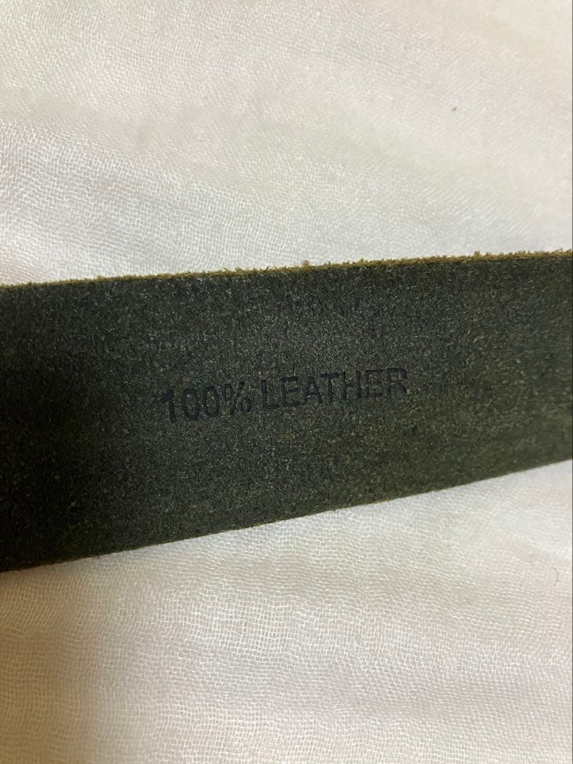 RRL BELLINGHAMベルト 34 イタリア製　ブラック　ラルフローレン