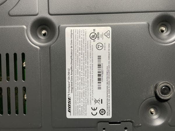 BOSE IZA250-LZ中古動作品 ハイレゾ対応 一体型ゾーンアンプ ボーズ