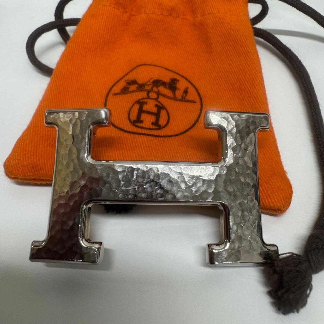 エルメス コンスタンス ベルトバックル シルバー