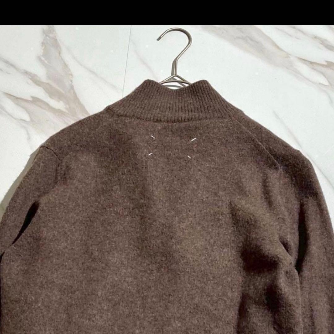 e*u様 2017AW MAISON MARGIELA half zip kni