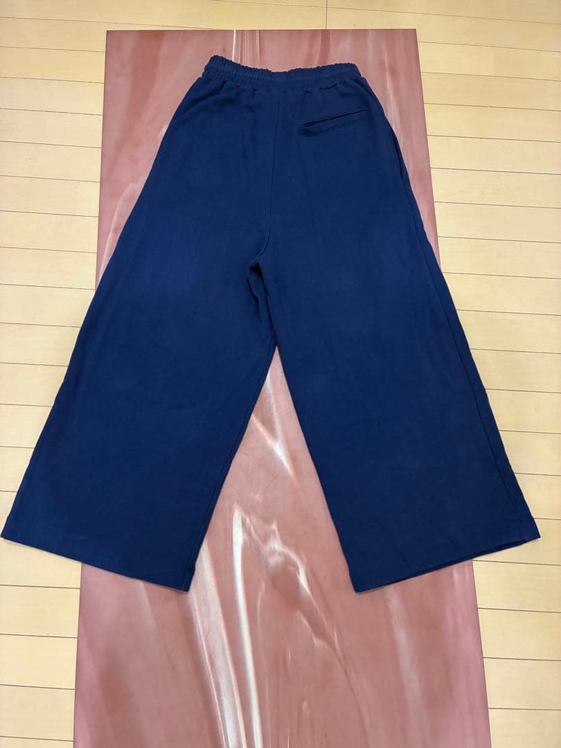 B*e様 DRIES VAN NOTEN ガウチョパンツ ネイビー Extra