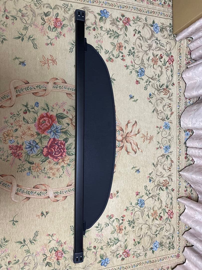 ハリアー60系　トヨタ純正トノカバー＆ラゲジソフトトレイ&リアマットセット