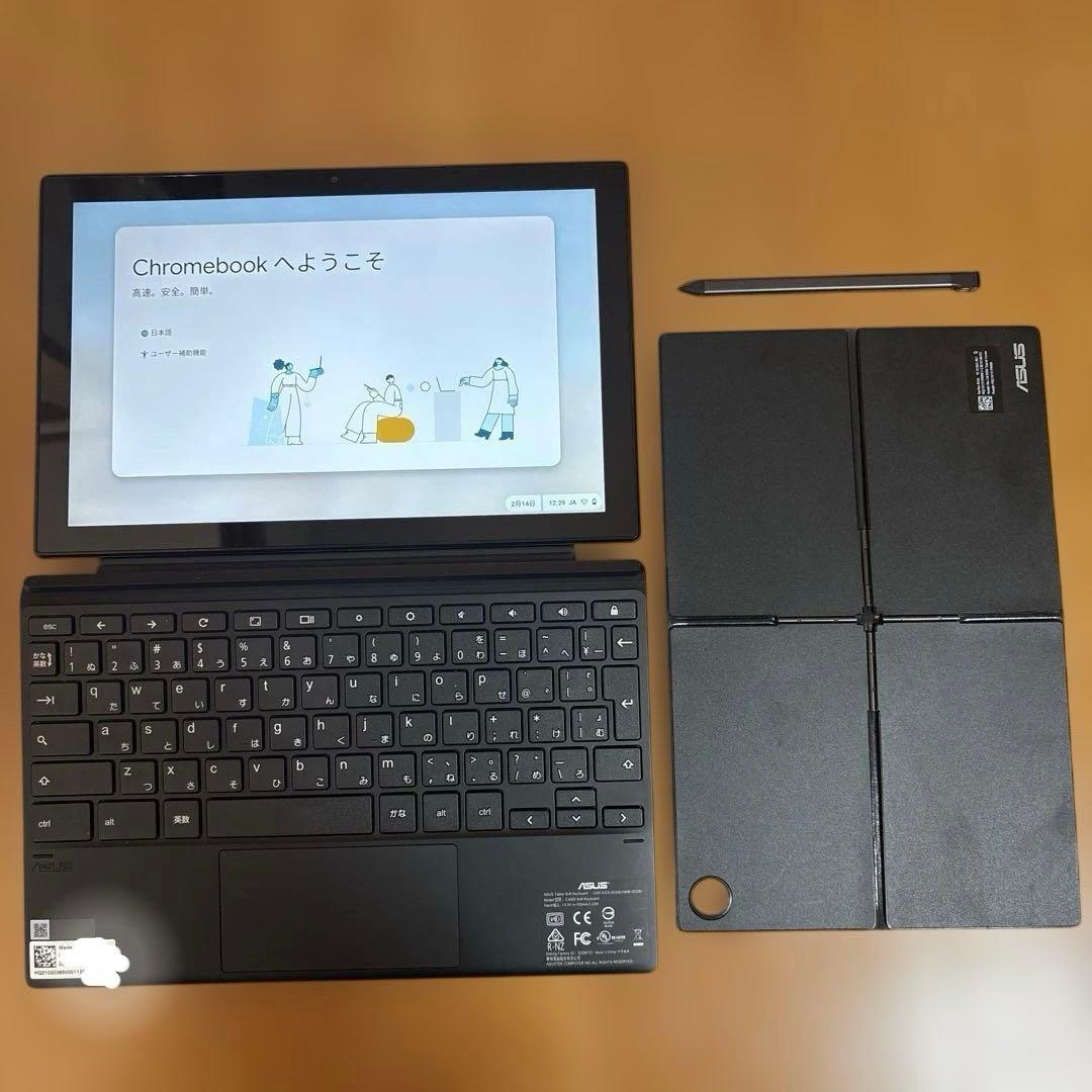 美品　ASUS CM3000DVAクロームブック　キーボード取り外し