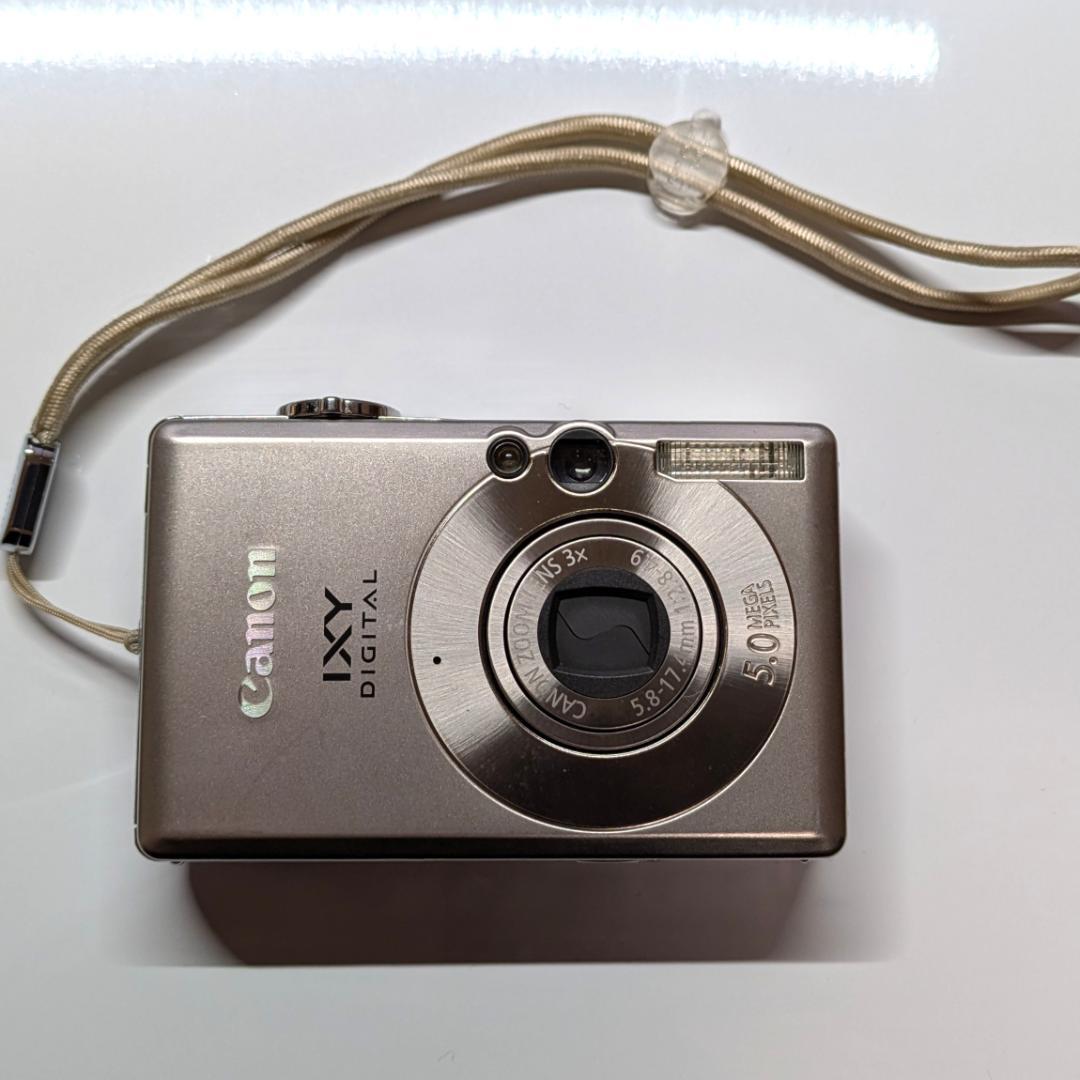 Canon IXY Digital 60◆シルバー◆付属品あり◆コンデジ