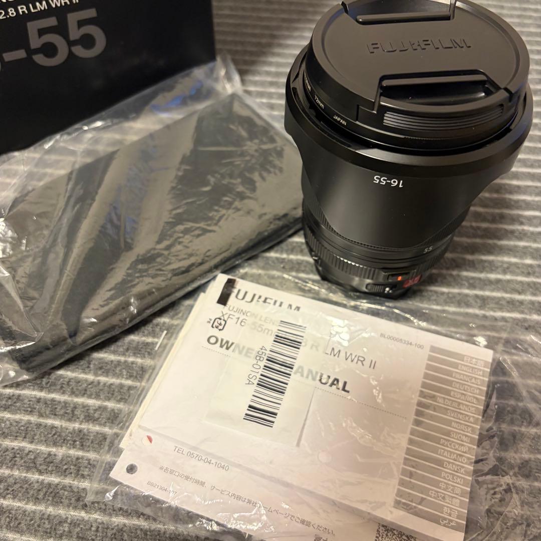 美品　FUJIFILM XF16-55mmF2.8 R LM WR II