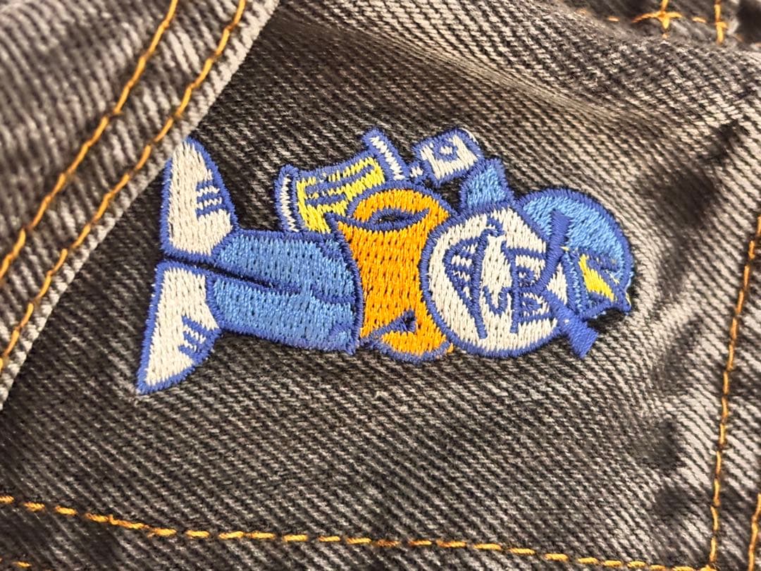 パンツ polar 93DENIM-BLK 34/32