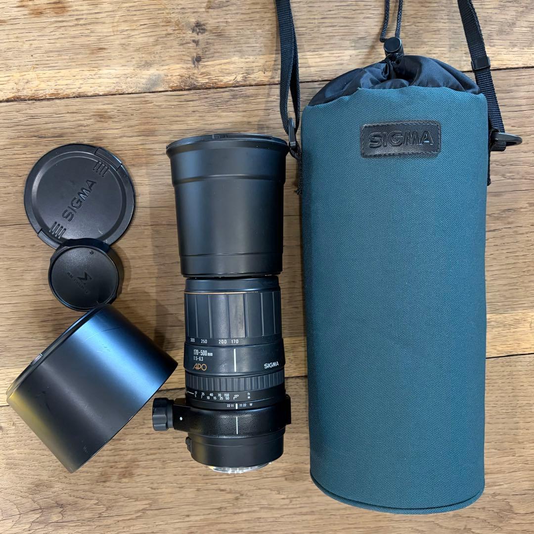 【難あり】 SIGMA APO 170-500mm 　望遠レンズ