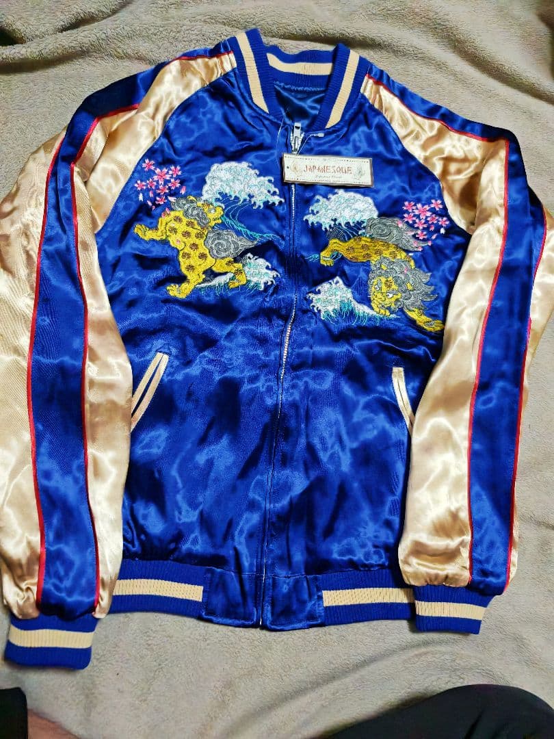 JAPANESQUE 2面用 美品 未使用近 日本限定 スカジャン unisex