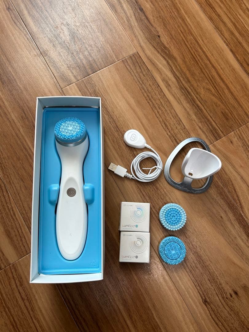 【美品】ニュースキン ルミスパ LumiSpa 洗顔器 本体＋付属品セット