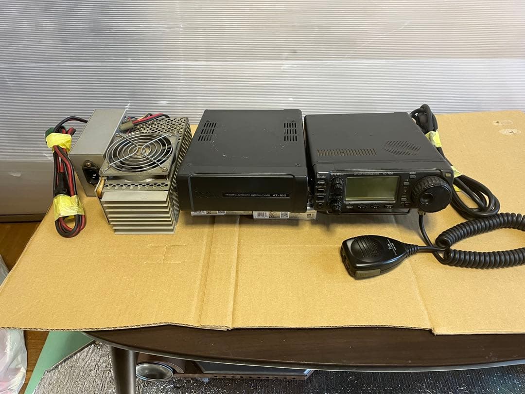icom HF➕144アマチュア無線機　自作電源機
