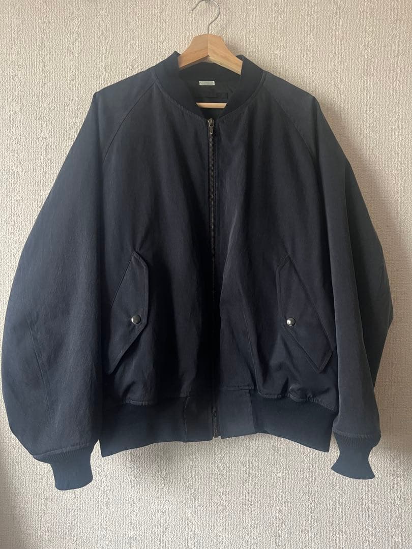 【A.PRESSE/アプレッセ】25SS Silk Padding Jacket