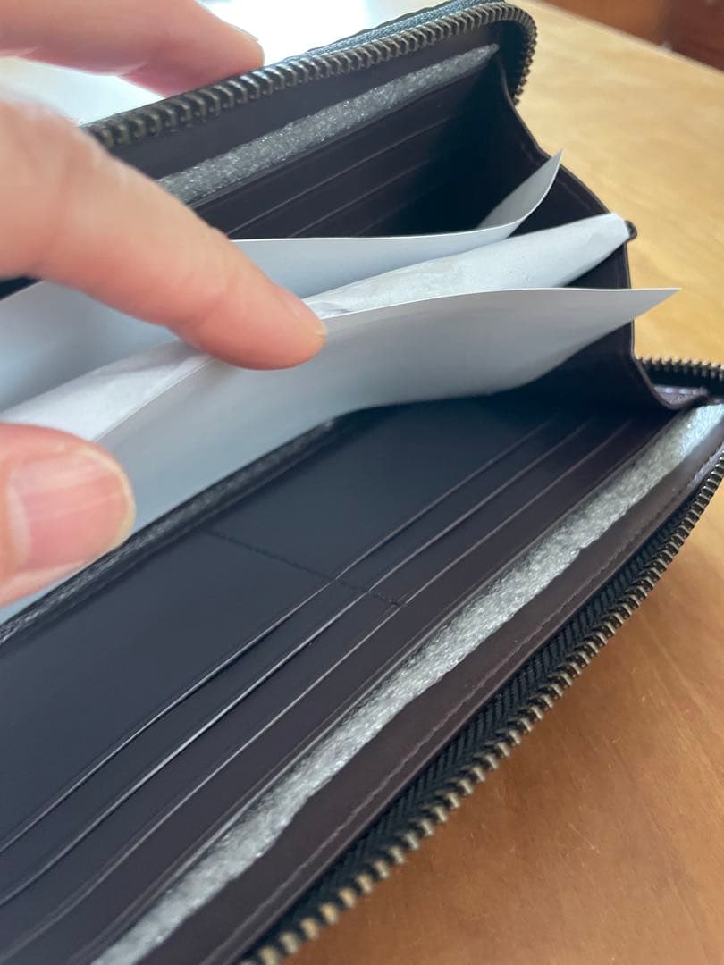 COACH グラデーションストライプ 長財布