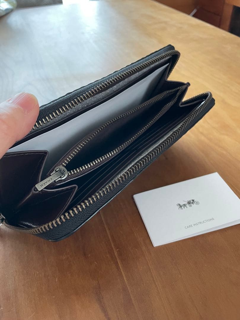 COACH グラデーションストライプ 長財布