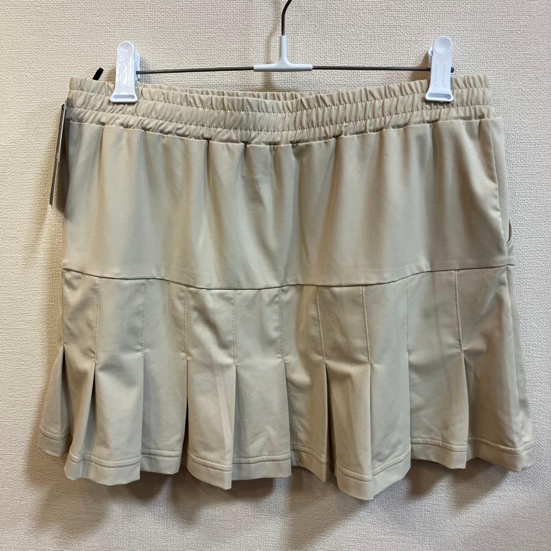 新品•未使用Admiral ミニマムプリーツスコート ATLA439ベージュ