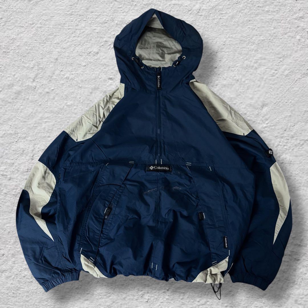 ikaコロンビアナイロンジャケットアノラック90s古着vintage