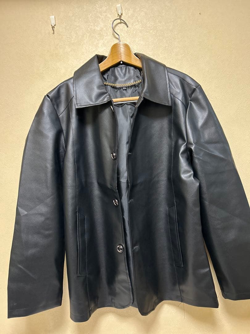 ラム革ショウト、ジャケット、コート〜新品未使用品〜サイズＸXＬ